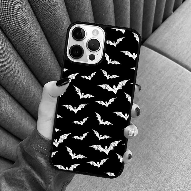 Goth Vampire Bat Gothic Phone Case For iPhone 17 Air 16 16e 15 13 14 Pro Max 11 12 Plus 2022 MAX Shell Cover Coque