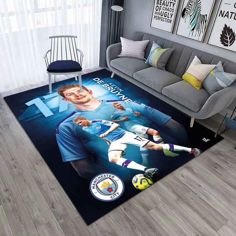 Former Manchester City F.C. Belgian athlete Kevin De Bruyne carpet is suitable for living room and bedroom doormats office balcony decorative carpet 1