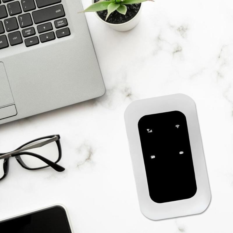 Portable Internet Hotspot 150Mbps Fast Speed 4G Strong Coverage Router for Home Office Travel Lightweight Travel Router