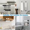 Stainless Steel Bathroom Accessories Paper Towel Holder Holeless Punch Kitchen Tissue Hanger Toilet Extended Storage Rack Items