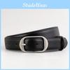 Leather Waist Belt For Women With Classic Pin Buckle Suitable For Jeans