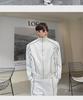 Luxury Men's Casual Sports Suit: Loose Cardigan Jacket & Wide-Leg Pants Set