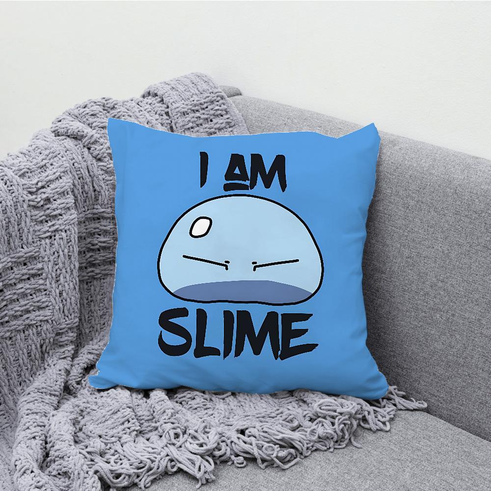 Cute Rimuru Tempest Pillow Case Soft Cushion Cases for Farmhouse Sofa Decor Home Decorations and Protector Pillow Case