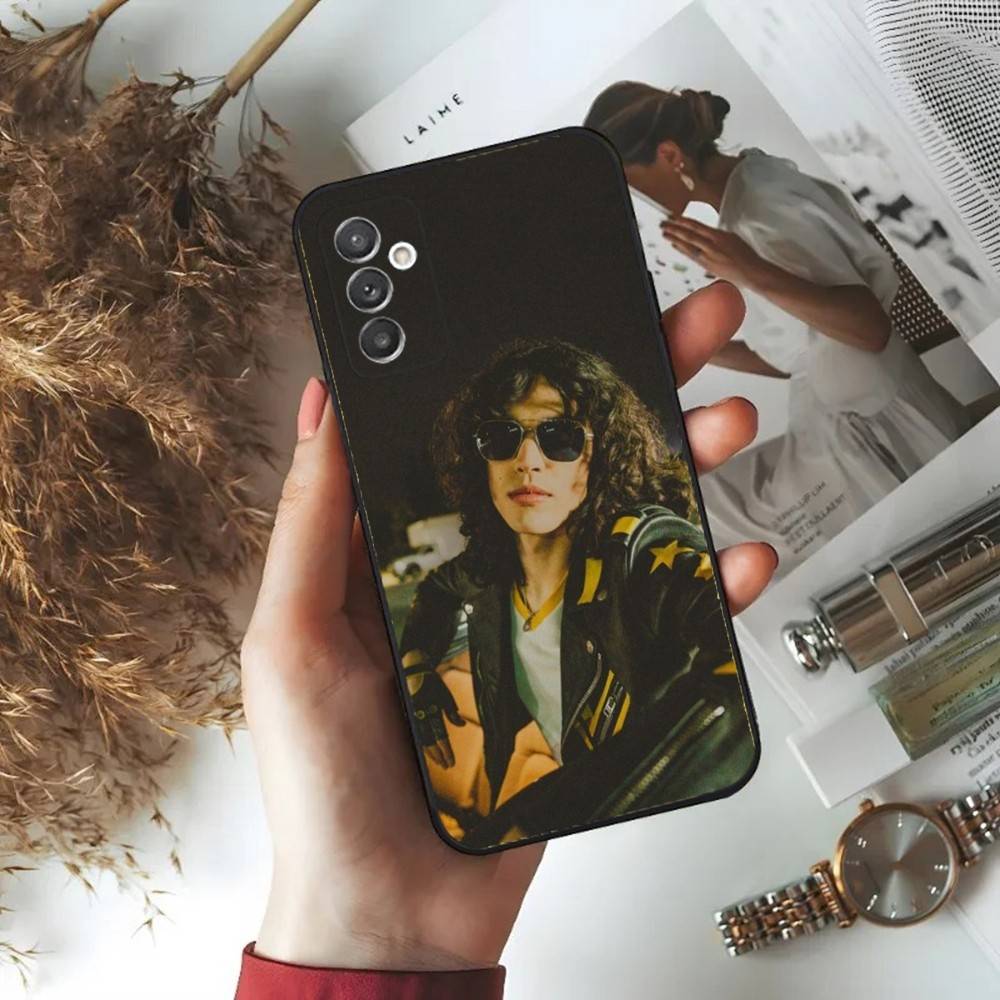 

Singer C-Conan g-Gray Phone Case For Samsung S24,23,22,30,21,10,9,Ultra,Plus,Lite,FE,5G Black Soft Case Samsung S21 s305G