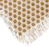 Nappe - India - 150 x 250 cm - Coton - Beige - Rectangulaire