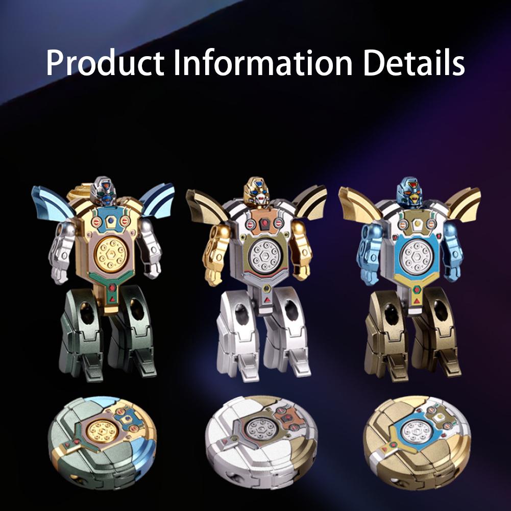 Mini Robot Transformation Fidget Spinner ABS Hand Spinner Toys Antistress Stress Relief Adult Sensory Toys for Kids Gift