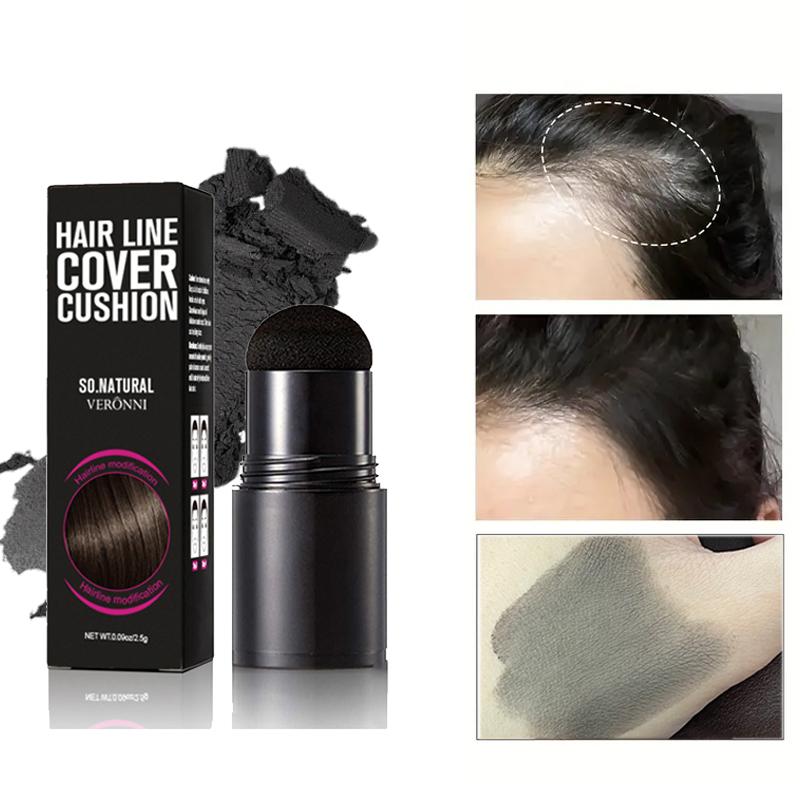 Instant Hairline Powder, Fast Covering Hair Root Concealer, Eyebrow and Beard Lines, and Long-lasting Wind and Sweat Resistant