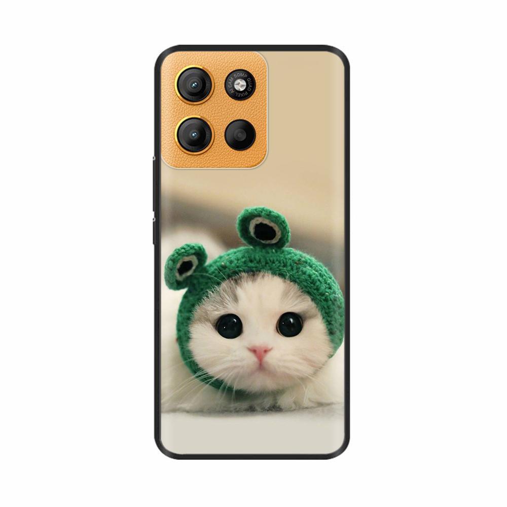 For Motorola G15 Case Cute Phone Case Funny Back Cover For Moto G15 Power Camera Protection Soft Original Liquid Silicone Cases