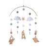 Baby Wolke Rasseln Krippe Mobiles Spielzeug 0-12 Monate Glocke Musical Box Neugeborenen Bett Glocke Kleinkind Rasseln Karussell Für Musical spielzeug Geschenk