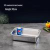 Handun Stainless Steel Rectangular Draining Tray