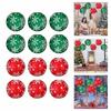 Festival Green Snowflake Paper Lanterns Easy Assembly Efficient Christmas Home Store Window Display