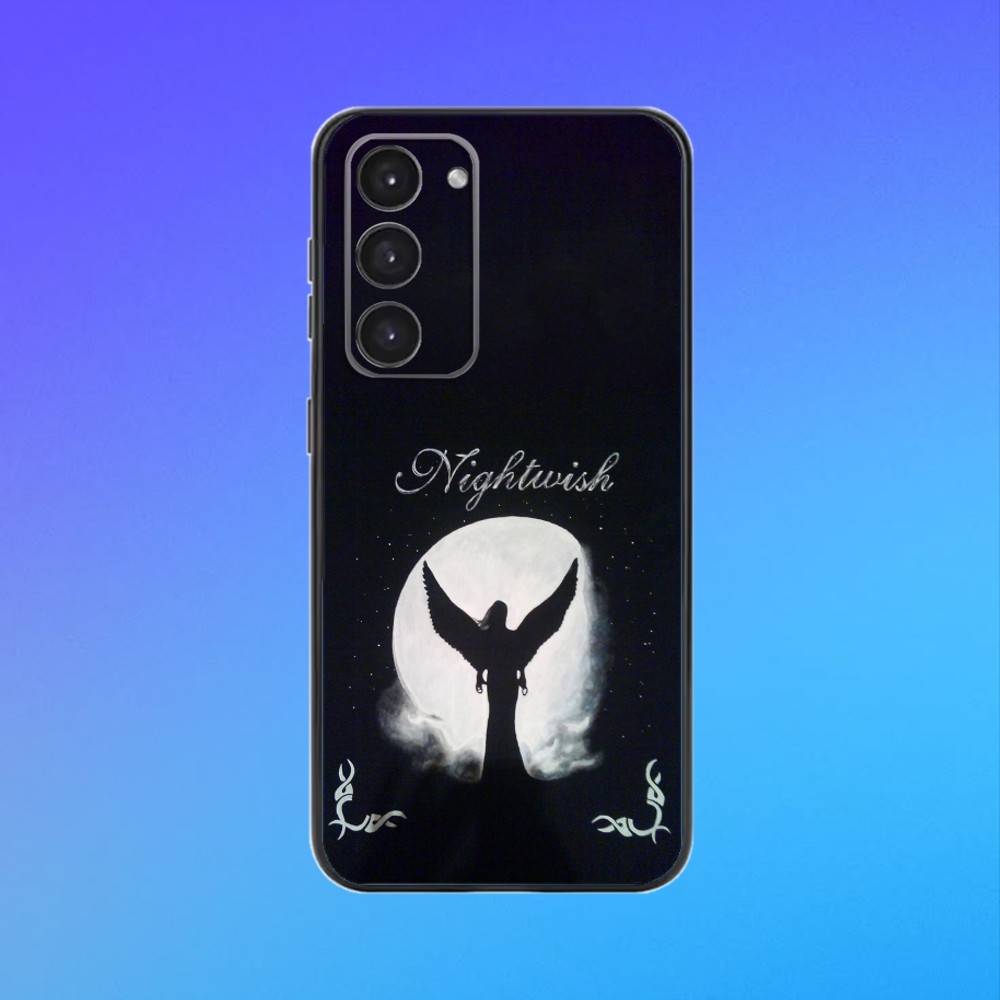 Rock Band N-Nightwish Lanternlight Black Soft Phone Case For Samsung Galaxy A73,A72,A71,A53,A52 Samsung a52