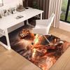 Knightly Crusader Armor Carpet, Chair Rug,Rug for Office Bedroom Living Rooms, Doormat Decor Fan Gift Christmas Gift