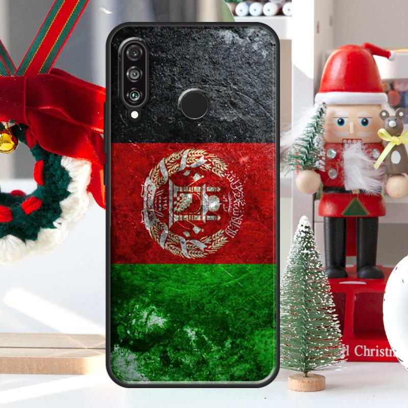 Flag of Afghanistan For Huawei Nova 12i 11i 8i 12s Y73 Y72 Y61 Y91 Y90 Y70 Y60 9 10 SE P60 Pro P30 P40 Lite Case