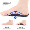 Adjustable Height Insole for Arch Support and Flat Feet
