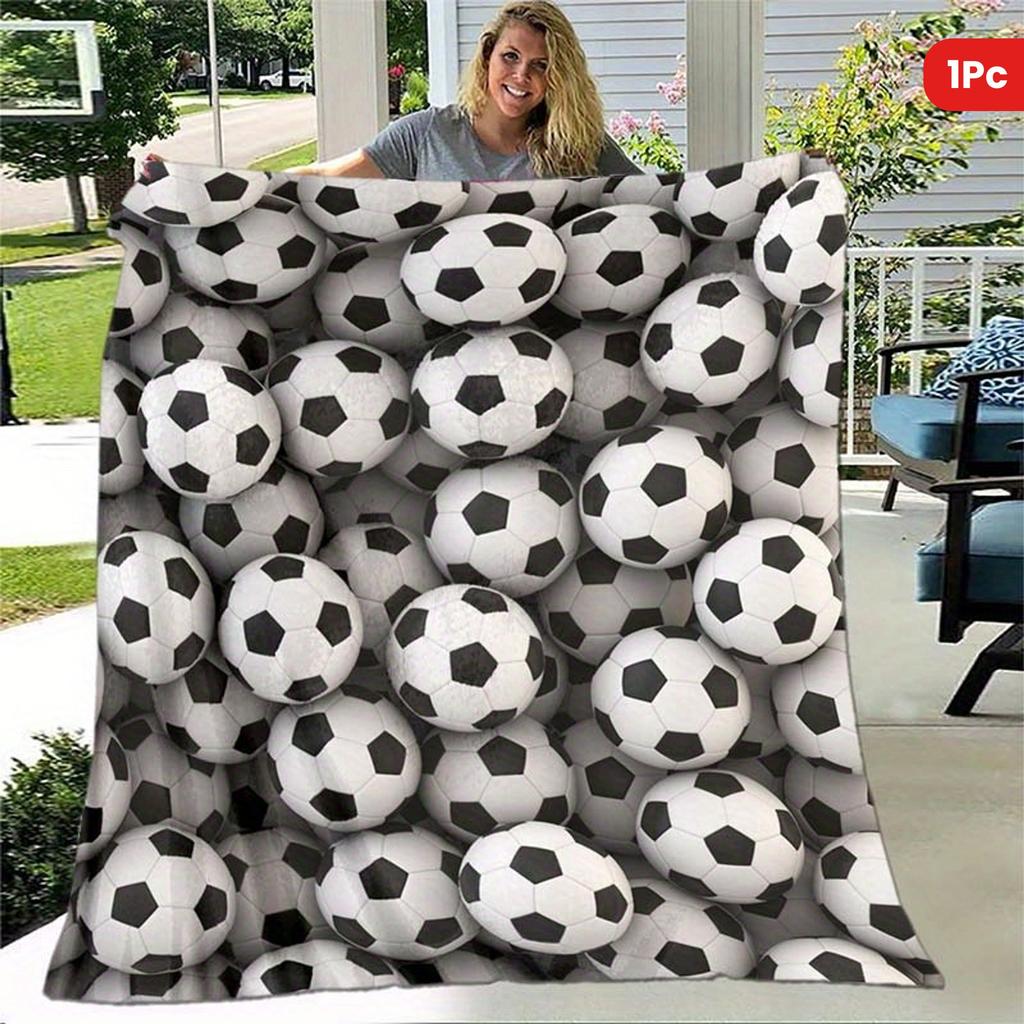 Minimalist Cow Spot Pattern Decorative Throw Blanket Trendy Monochrome Animal Print Indoor Home Decoration Blanket