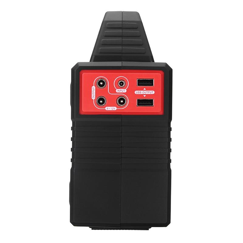 150W 110V 40800mAh UPS Lithium Emergency Solar Power Supply Modified Sine Wave LED Portable Car Emergency Power Bank