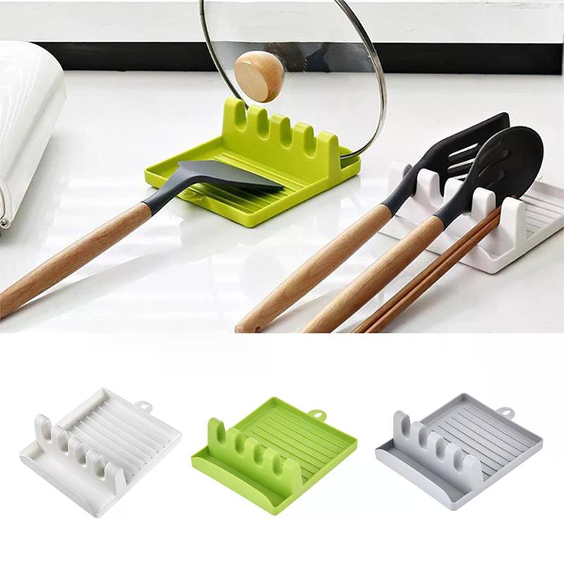 Stand For Lids Kitchen Spoon Holder Spatula Organizer Chopstick Holder Non-slip