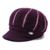 Winter new middle-aged and elderly hats women's fleece warm women's ear protectors knitted wool hats mother grandma hats women