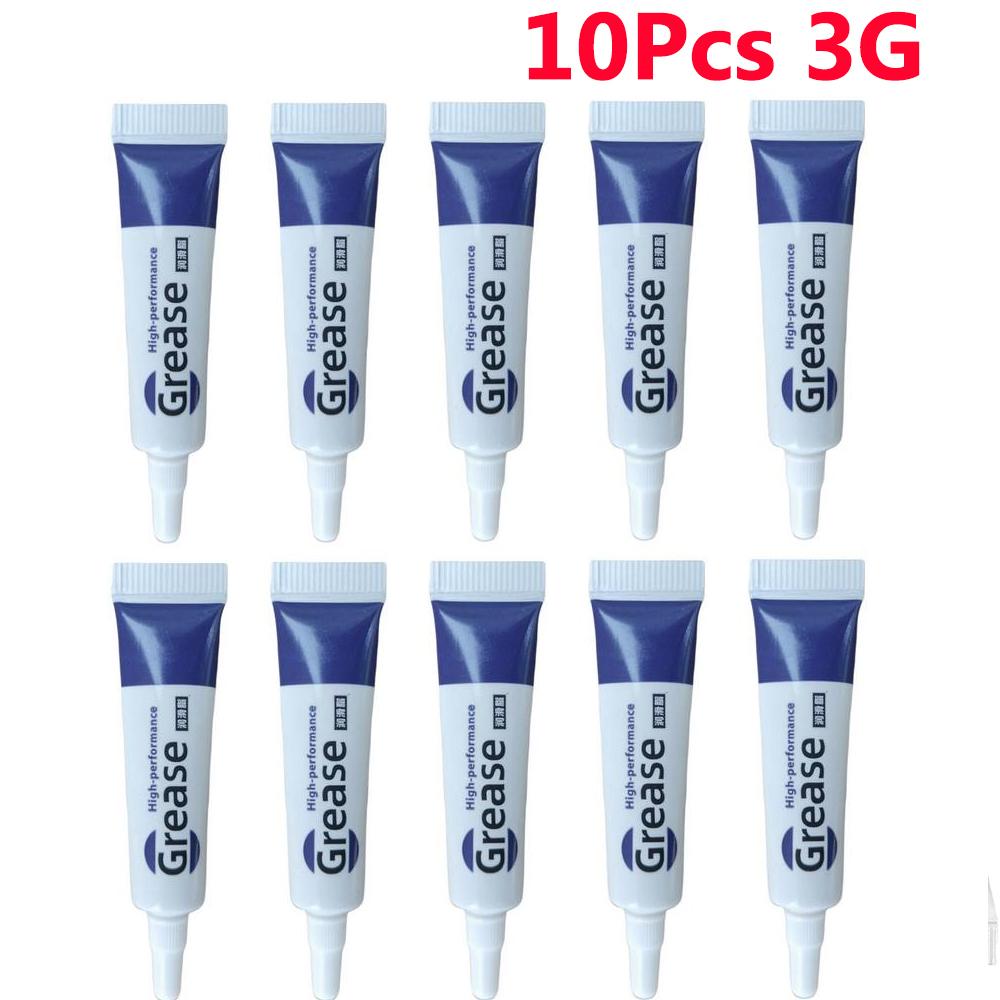 10g Dielectric Grease Silicone Paste Waterproof Marine Grease Safe 5pcs High Temp Grease Plumbers Grease Automobile Accessories