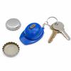 Helmet Shaped Beer Bottle Opener Plastic Portable Beer Opener Keychain Pendant  Kitchen Accessories