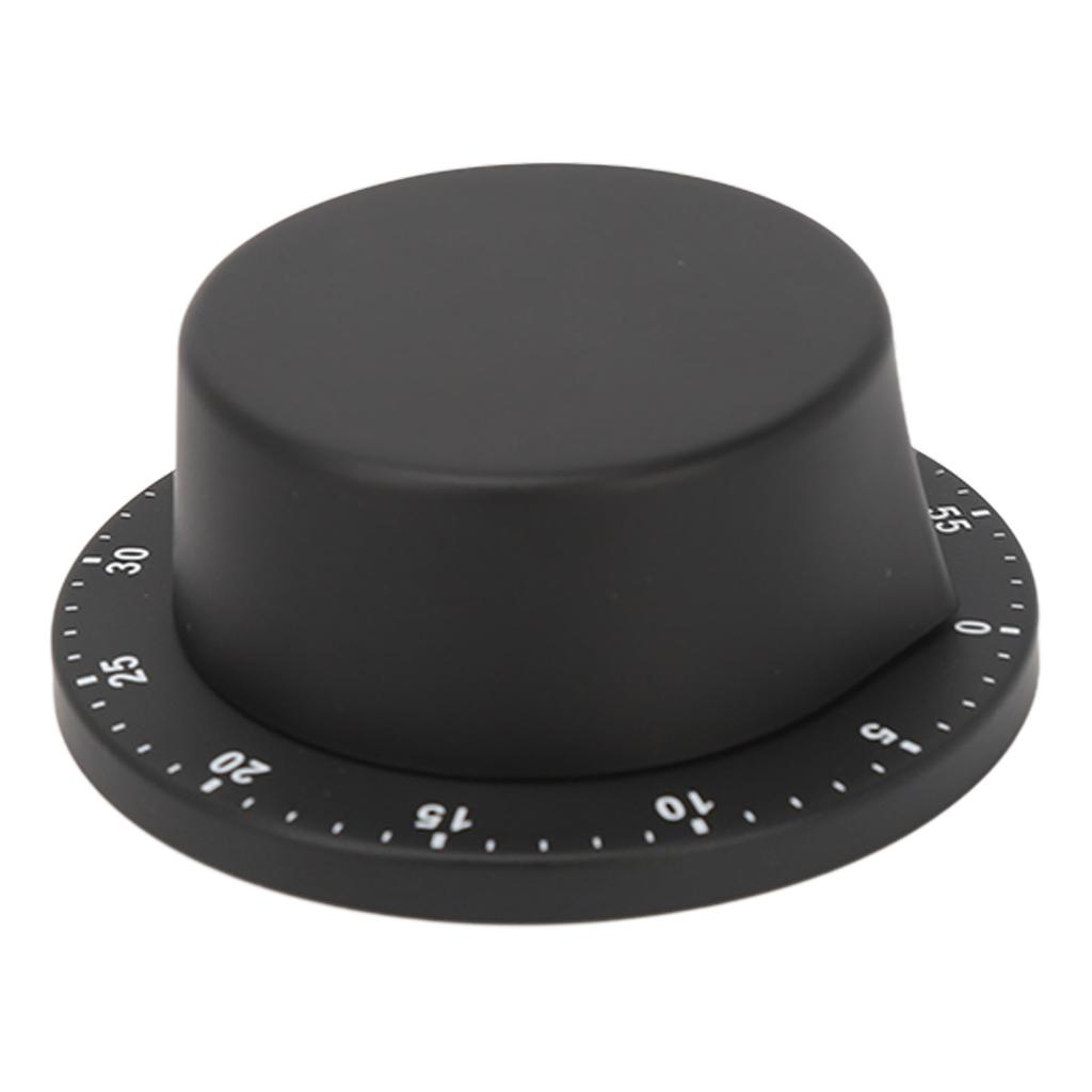 Mekanisk Timer Exakt Tyst Räkning Högt Larmsignal Svart Tids Påminnelse För Kök Matlagning Studier Träning