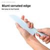 Non-slip Plastic Kitchen Knife for Cutting Fruits, Knife Set for Chopping Vegetables, Chopping Board, and Baby Food Set.