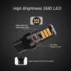 2pcs T20 7334 Led Brake Light Reverse Light Bulb Fit for Universal Car 7440 W21W W21/5W Amber Red Light 12V