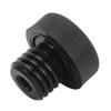 Billiard Cue Bottom Cover Rubber Plug Pool Cue Bottom Bumper Protector Tail Cover for Billiard Accessories