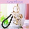 Adorable Zodiac Sheep Keychain With Sparkling Rhinestones For Couples And Friends Gifts