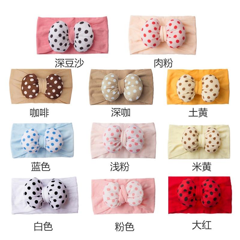 

New bow baby headband, thin comfortable and soft baby fontanelle headband, children s hair accessories