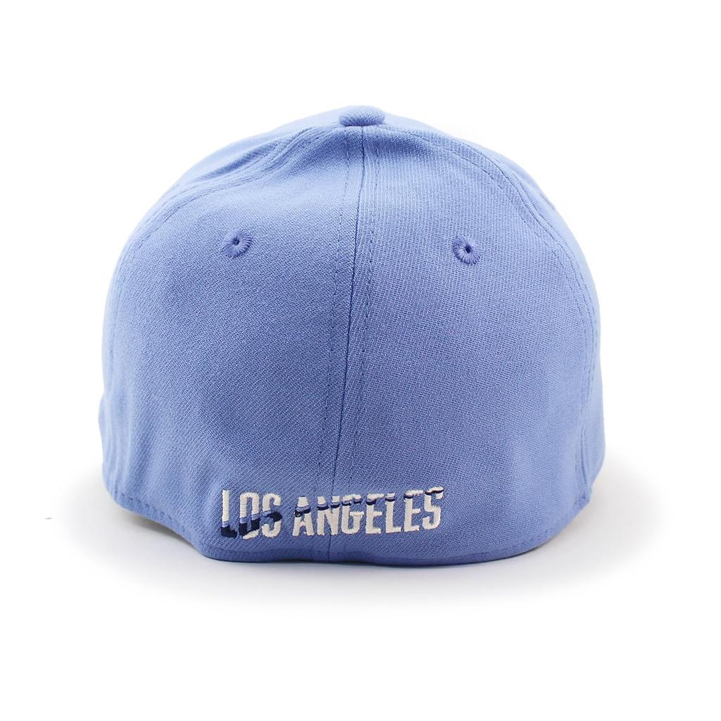 City Connect Model New Era Cap 39THIRTY Los Angeles Dodgers MLB CITY CONNECT CAP LOS ANGELES DODGERS Stretch Fit LA Hat Blue 3930 Sz LXL [Used]