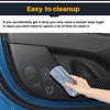 Door Anti-kick Pad For For Hyundai Elantra    2024 2025 LHD RHD Car Leather Carbon Mat Interior Trim Accessories