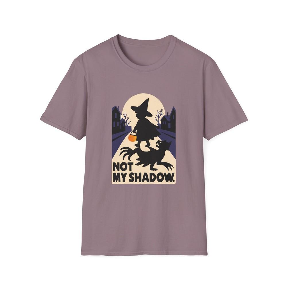 

Unisex Softstyle T-Shirt Witch Costume Child Twisted Shadow Moon Halloween Fall 3XL