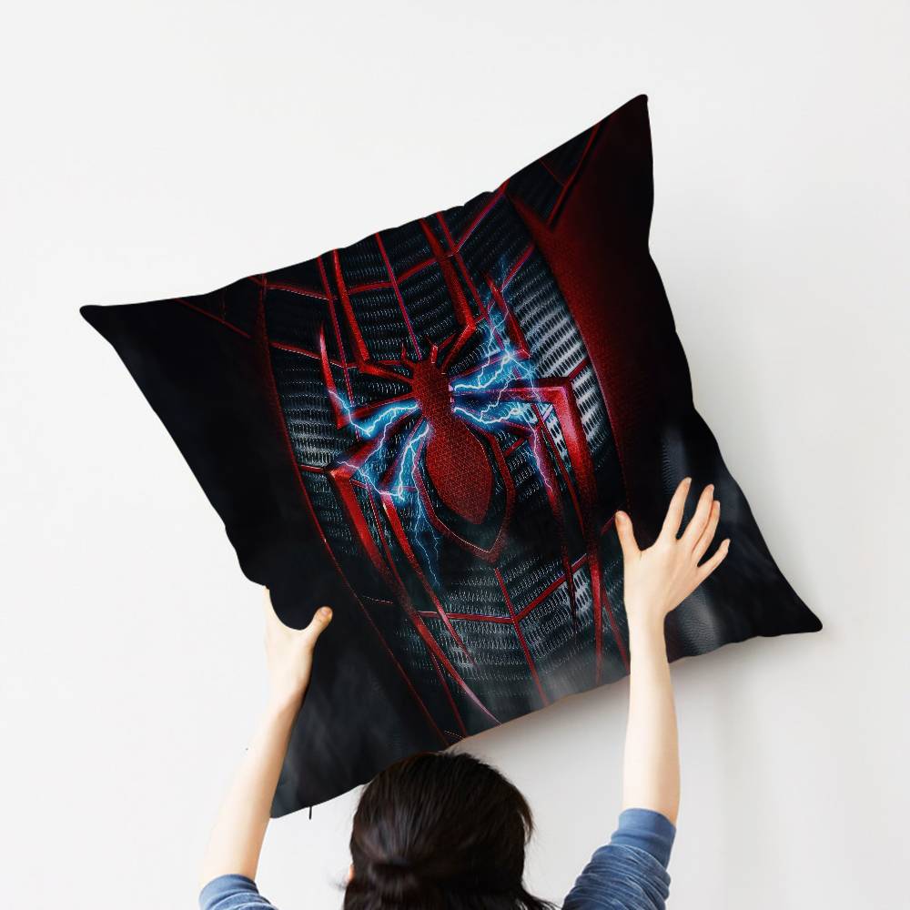 Avengers S-Superhero S-Spiderman Pillowcase toon Gift Cushion Cover Bedroom Home Sofa Chair Seat Decor pillow case