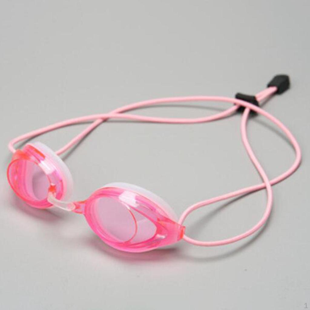Swim Goggles Anti Fog Comfortable Adjustable Headband Wide View No Leaking Swimming Glasses Eyewear