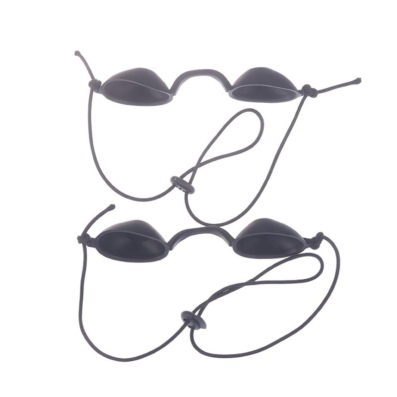 

1 шт. регулируемые полностью затемняющие защитные очки для глаз, очки для защиты от лазерного света для пациентов клиники красоты фотонной татуировки чёрный