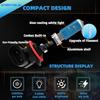 compatible with TOYOTA PRIUS 2010 2011 2012 2013 2014 2015 halogen headlight bulbs,9005/HB3/H10 High Beam + H11/H8/H9 Low Beams + h11 Fog Lights,