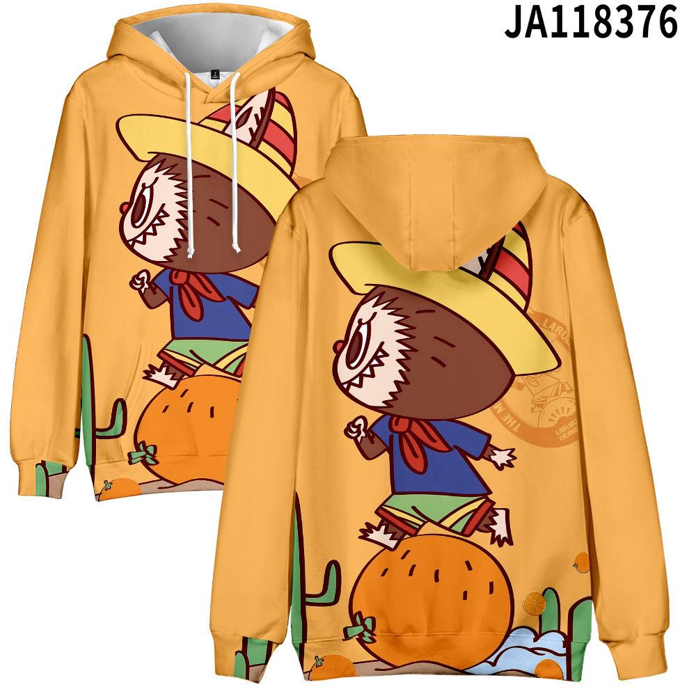 2025 New LABUBU Printed Children's Hoodie Cute Cartoon Style Girls' Hoodie Sportswear Casual Comfortable Style Top