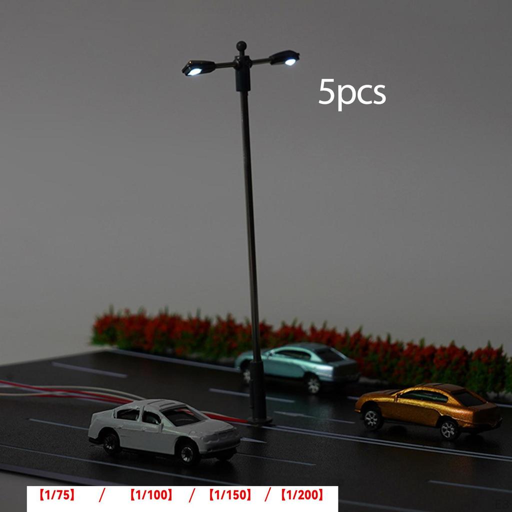 5 Mini , Street Lamp Models for Patio And Garden Design