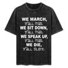 We March Yall Mad Tshirt Big Size Short Sleeve Tee For Men