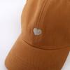Heart-Embroidered Baseball Cap For Girls Cute Breathable Children'S Baseball Hat Sun Protection Tool Uv Protection