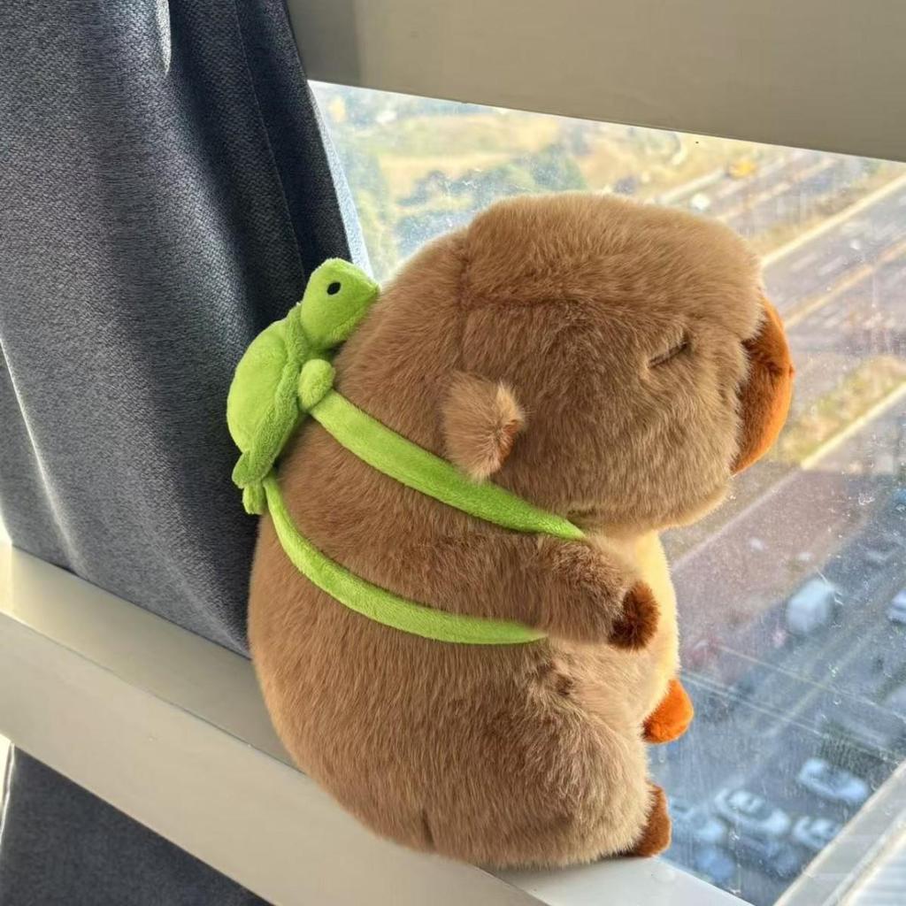 Cute Turtle Capybara Plush Doll - Perfect Gift for Girls