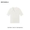 Northern Deer Spring-Summer Knit Polo: 55.5% Lyocell, 32.9% Cotton, 11.6% Linen, Short Sleeve 261132.