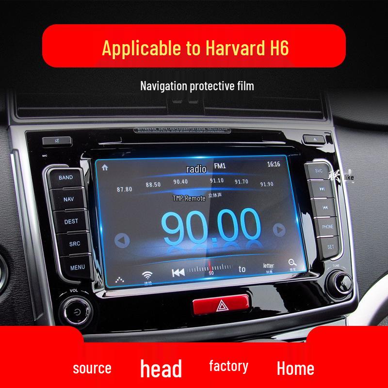 Haval H6 2nd & 3rd Gen Navigation Screen and Control Instrument Protective Film (H6S Guochao Version)