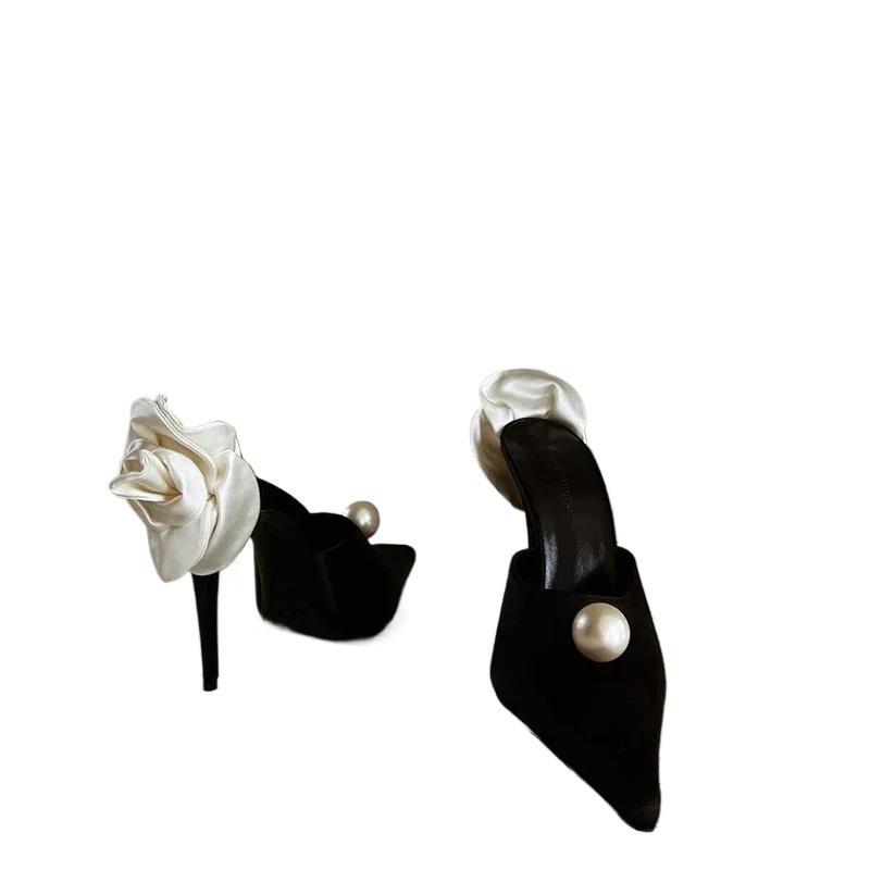 Fashion Summer Women Sexy High Heels Shoes Brand Sandals Fashion Pumps 2025 New Trend Party Dress Femme Zapatillas Slingback Slippers