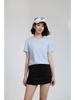 Summer Men's and Women's Short Sleeve T-shirt Soft Lightweight Unisex Cool  Round Neck Tshirt YG-253