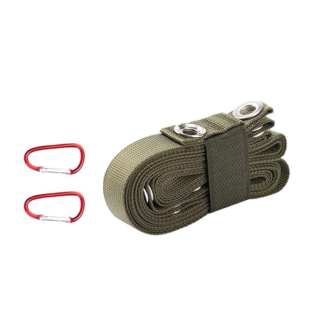 Tent Awning Extension Belt Draw Rope Hang Cord Tent Accessories Tree Strap Clothesline for Dinnerware Camping Lamp Hiking BBQ