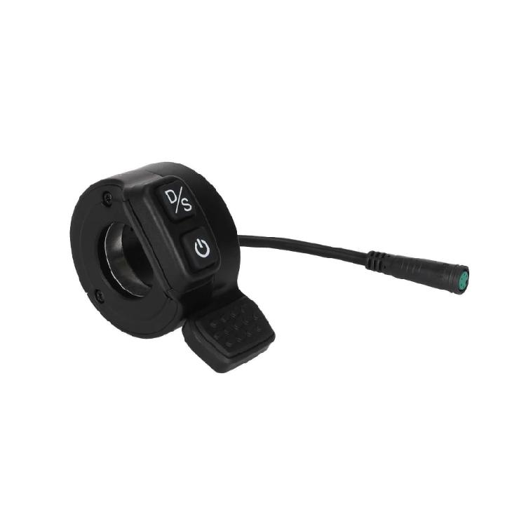 

Tool Free Throttle Replacement Unit For Electric Bikes Durability ABS Construction Comfort Grip Design 1