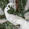 Peacocks Statue Christmas Tree Toppers Simulated Three-dimensional Decorations